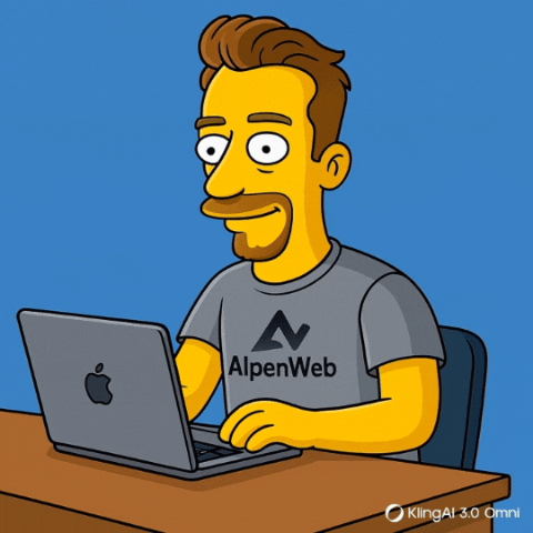 andreas als animierte simpson figur